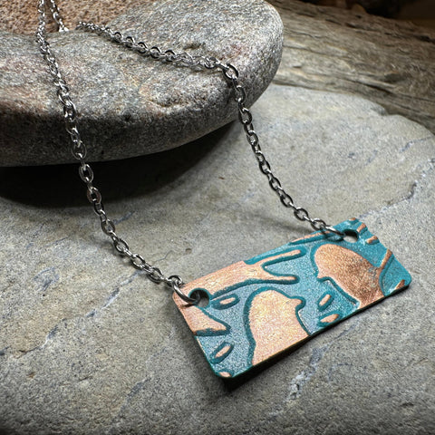 Load image into Gallery viewer, Summersong Bird Copper Necklace