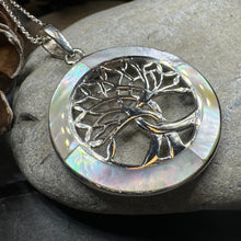 Load image into Gallery viewer, Carmina Tree of Life Shell Necklace