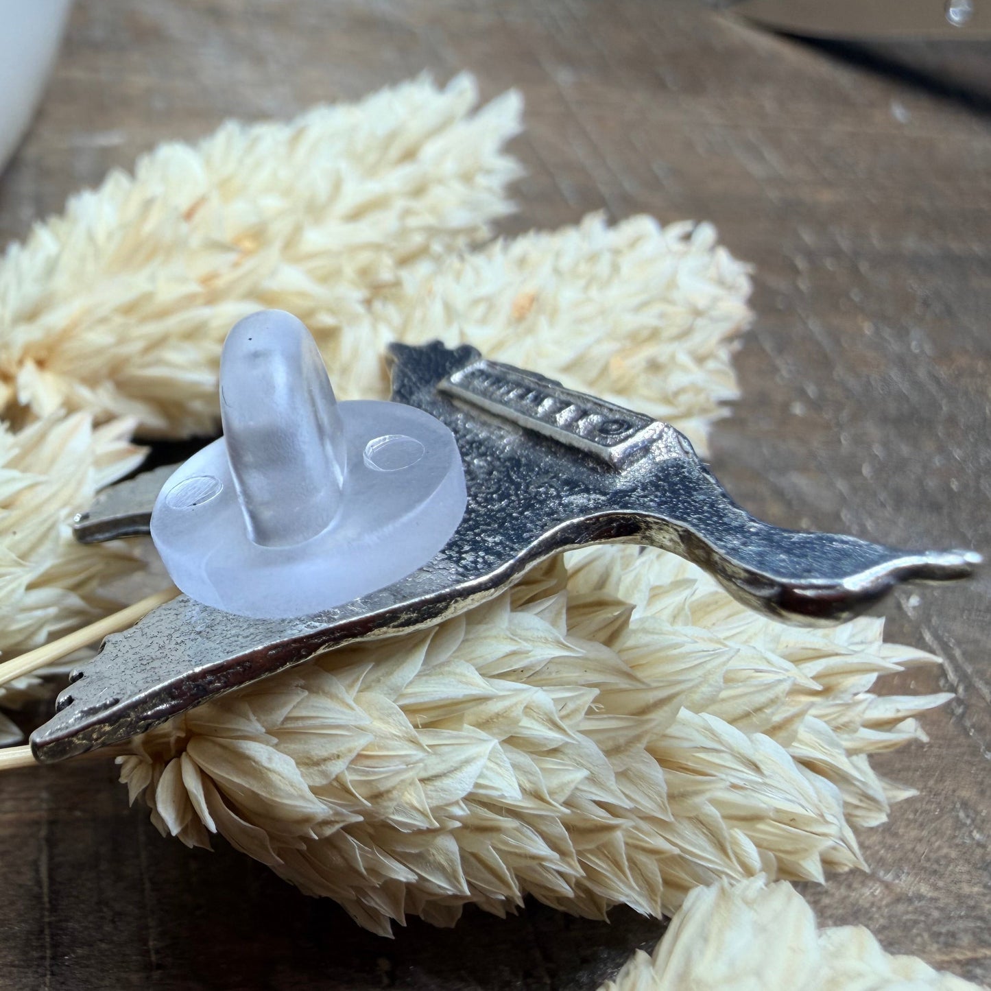 Pewter Duck Lapel Pin - Handmade in Scotland