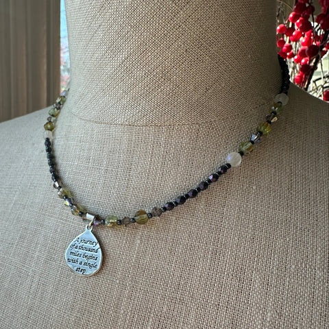 Load image into Gallery viewer, New Start Inspirational Necklace