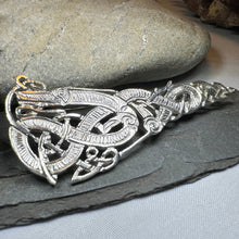 Load image into Gallery viewer, Artisan Irish Celtic Beast Brooch