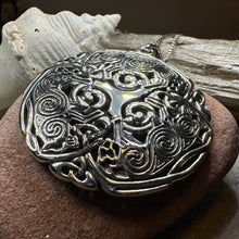 Load image into Gallery viewer, Pictish Triple Celtic Wolf Necklace