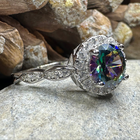 Load image into Gallery viewer, Innes Celtic Topaz Ring