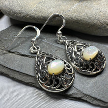 Load image into Gallery viewer, Alby Celtic Raindrop Earrings