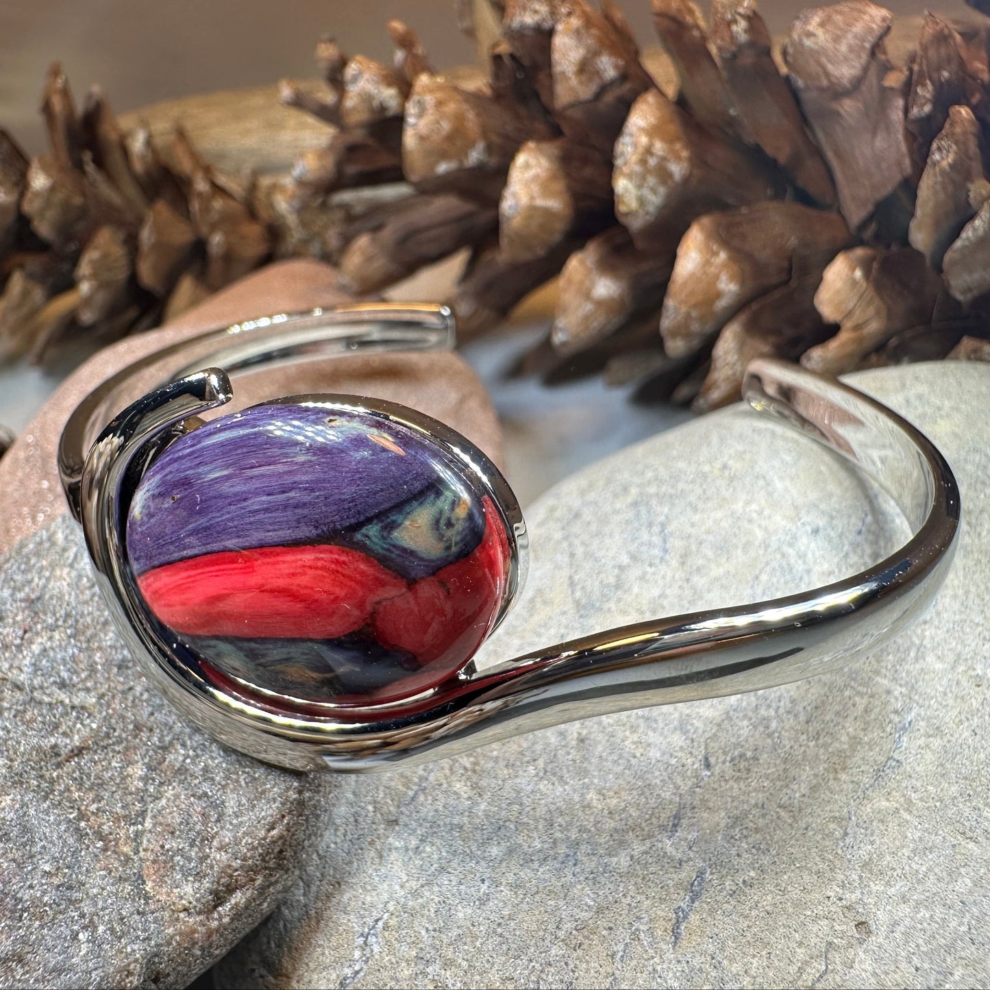 Scotland Heathergems Bracelet - Handmade in Scotland — view 16