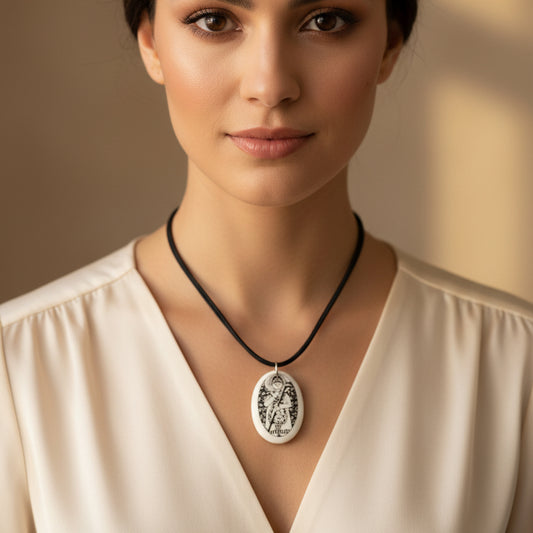Artisan Irish Saint Patrick Necklace - Handmade in the U.S.A.