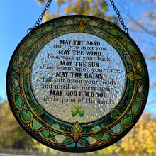 Load image into Gallery viewer, Irish Blessing Suncatcher