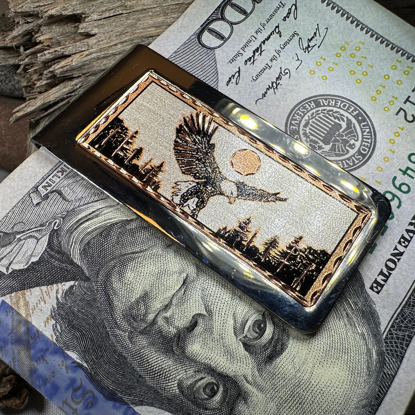 American Eagle Copper Money Clip