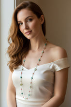 Load image into Gallery viewer, Pink Beach Blossom Long Necklace