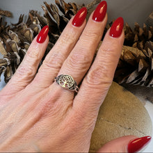 Load image into Gallery viewer, Celtic Tree of Life Ring