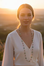 Load image into Gallery viewer, Pink Beach Blossom Long Necklace