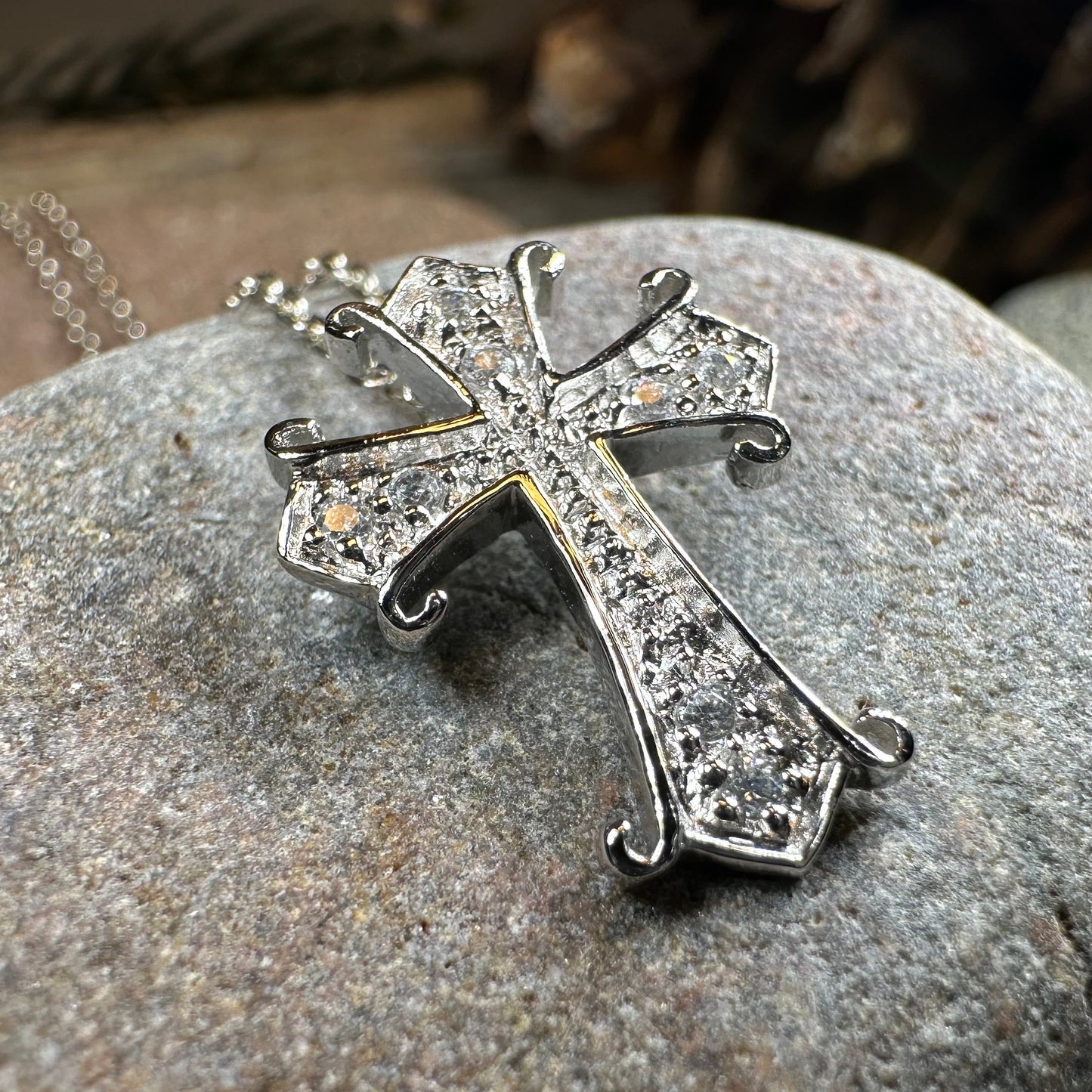 Devotion Celtic Cross Necklace — view 9