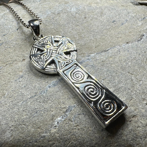Load image into Gallery viewer, Alasdair Celtic Cross Necklace