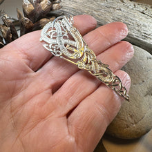 Load image into Gallery viewer, Artisan Irish Celtic Beast Brooch