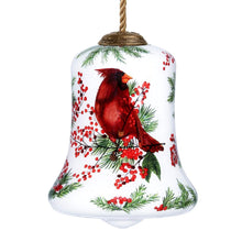 Load image into Gallery viewer, Winter Berries Cardinal Ornament