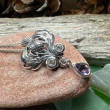 Load image into Gallery viewer, Scottish Aberdeen Thistle Necklace