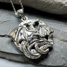 Load image into Gallery viewer, Silverwings Dragon Necklace