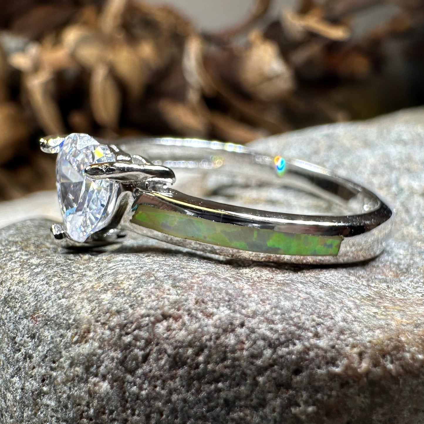 My Heart Opal Ring