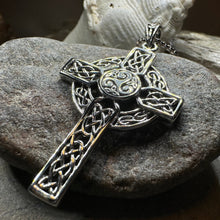 Load image into Gallery viewer, Aileran Celtic Cross Necklace
