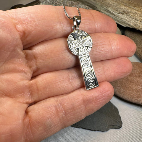 Load image into Gallery viewer, Alasdair Celtic Cross Necklace