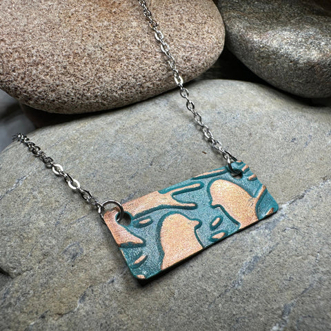 Load image into Gallery viewer, Summersong Bird Copper Necklace