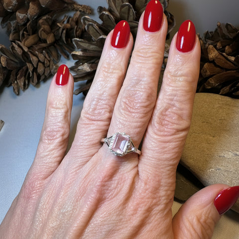 Load image into Gallery viewer, Tianna Rose Quartz Ring