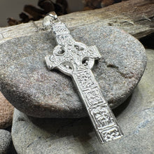 Load image into Gallery viewer, Artisan Irish Durrow Cross Necklace