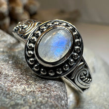 Load image into Gallery viewer, Galilah Celtic Moonstone Ring