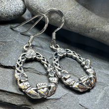 Load image into Gallery viewer, Lilith Celtic Claddagh Earrings