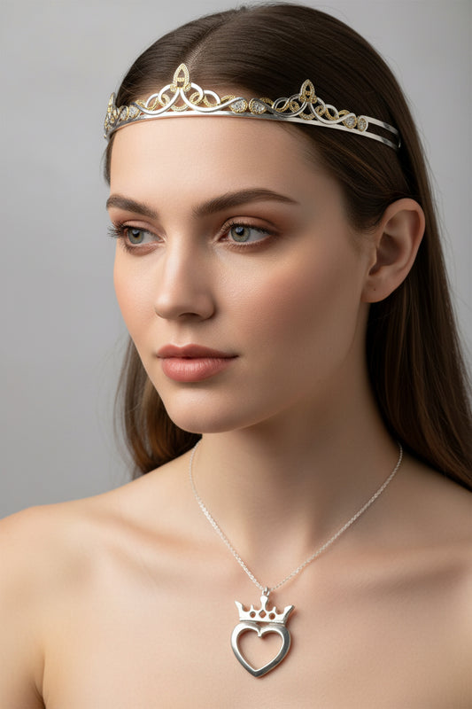 Lyra Luckenbooth Necklace - Handmade in Scotland