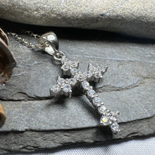 Load image into Gallery viewer, Cathedral Celtic Cross Necklace