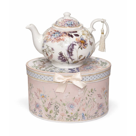 Wildflower Meadow Fine China Teapot