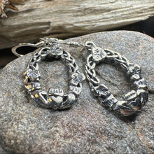 Load image into Gallery viewer, Lilith Celtic Claddagh Earrings