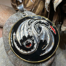 Load image into Gallery viewer, Dragon Yin Yang Necklace