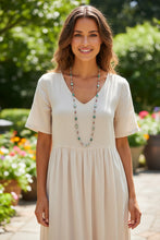 Load image into Gallery viewer, Pink Beach Blossom Long Necklace