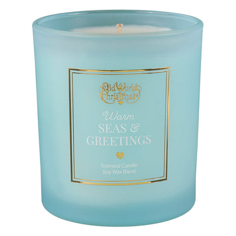 Load image into Gallery viewer, Warm Seas & Greetings Soy Wax Candle