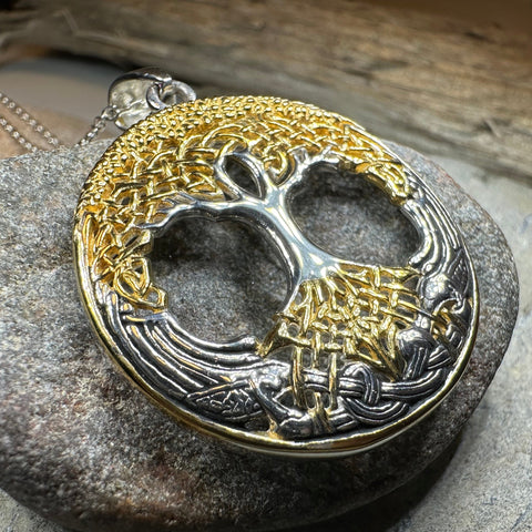 Load image into Gallery viewer, Truda Celtic Tree of Life Necklace
