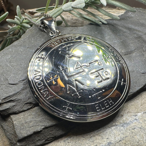 Load image into Gallery viewer, Archangel Samael Sigil Pendant
