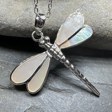 Load image into Gallery viewer, Shimmering Dragonfly Necklace