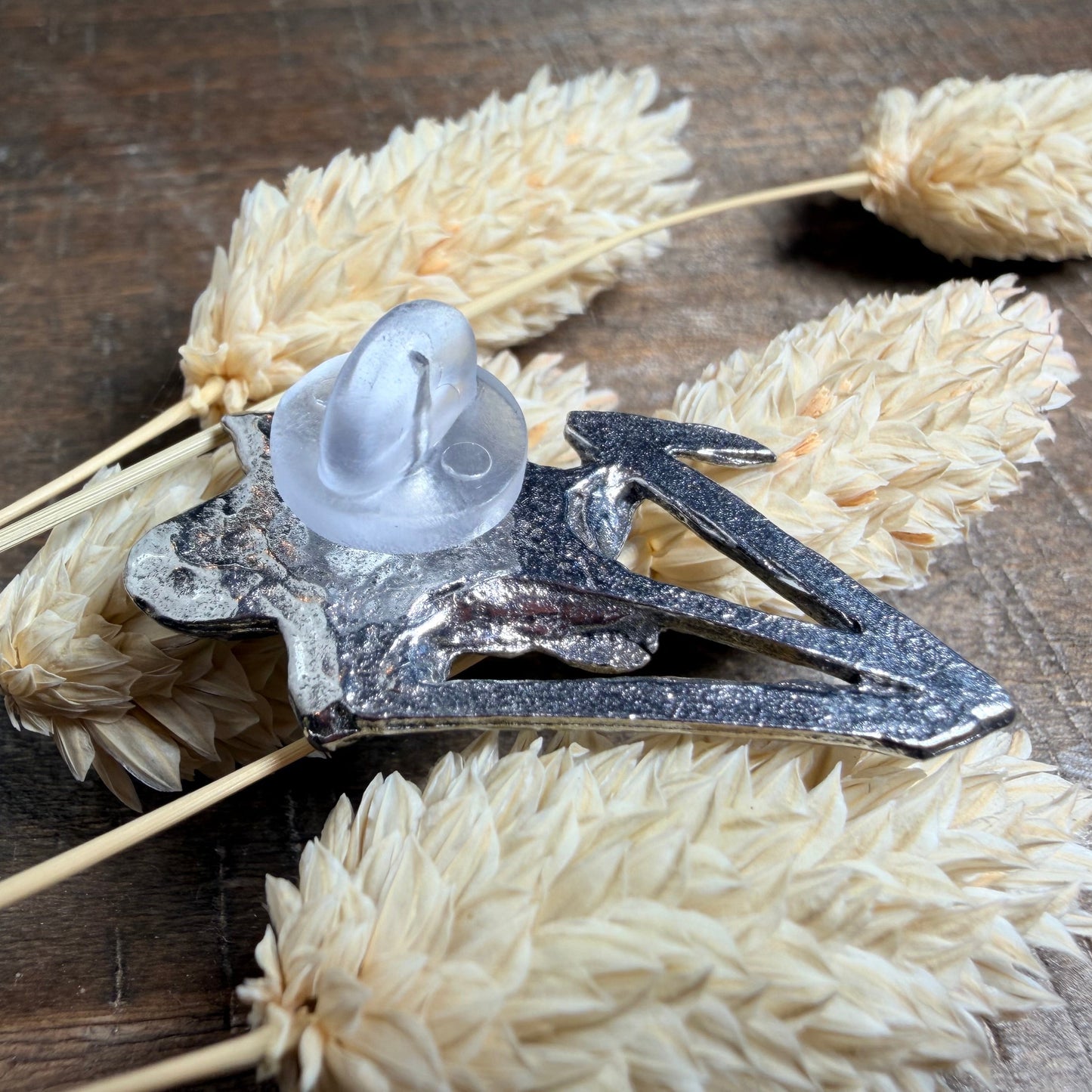 Welsh Daffodil Lapel Pin in Pewter