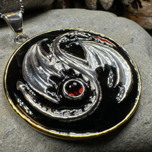 Load image into Gallery viewer, Dragon Yin Yang Necklace