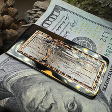 Load image into Gallery viewer, Golfer Copper Money Clip