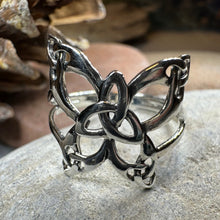 Load image into Gallery viewer, Trinity Knot Butterfly Ring
