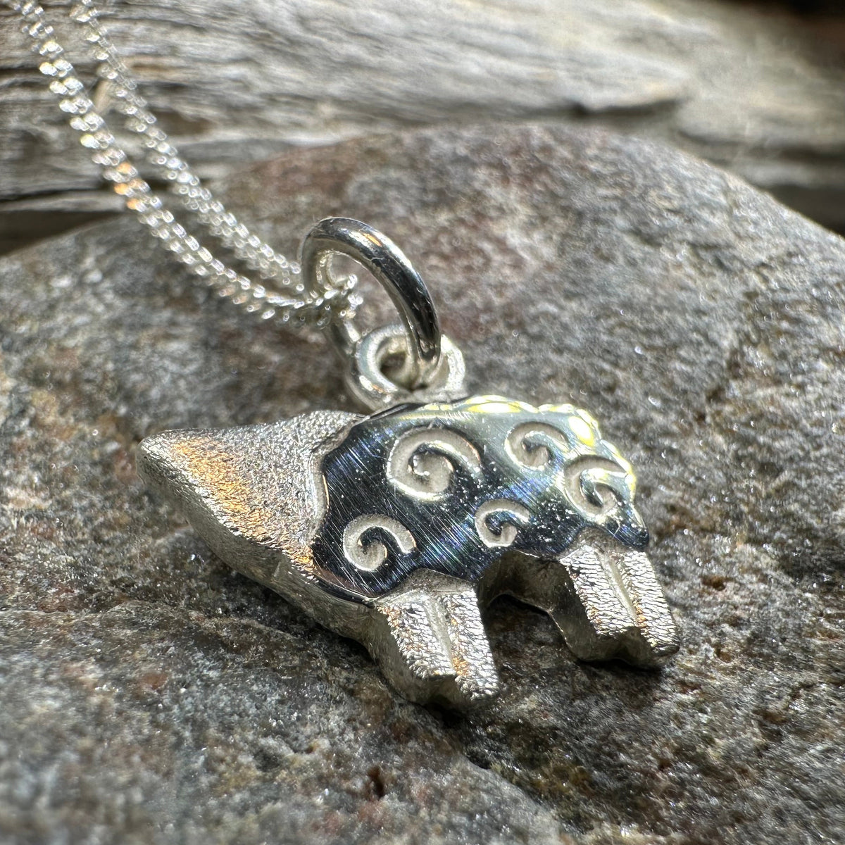 Love Ewe Sheep Necklace - Handmade in Scotland — view 11