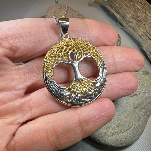 Load image into Gallery viewer, Truda Celtic Tree of Life Necklace