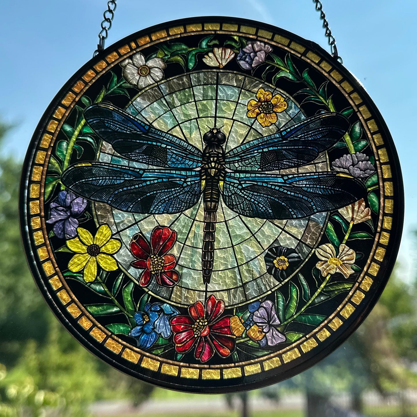 Victorian Dragonfly Suncatcher
