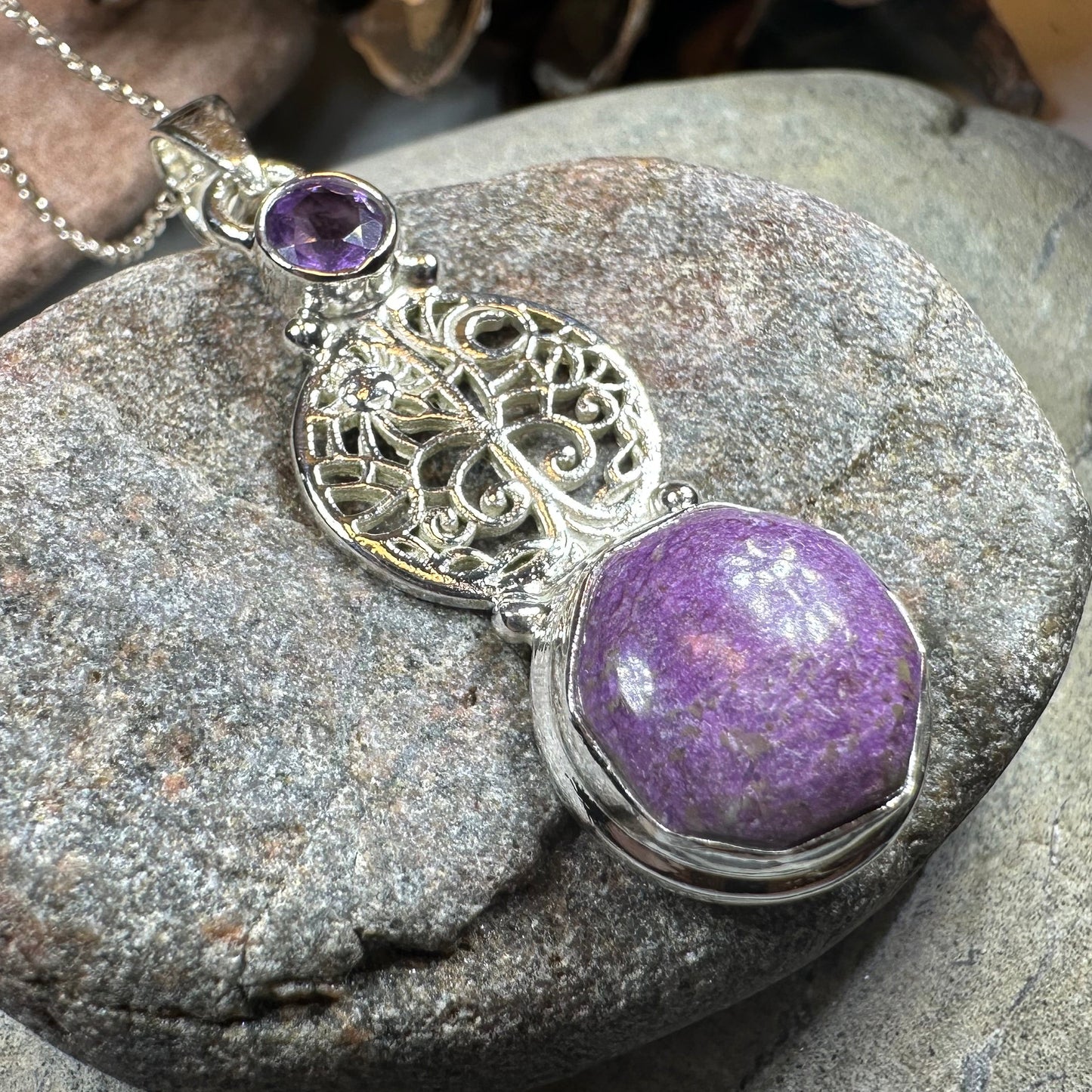 Lessandra Tree of Life Necklace in Sterling Silver