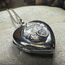 Load image into Gallery viewer, Aoife Claddagh Locket Necklace
