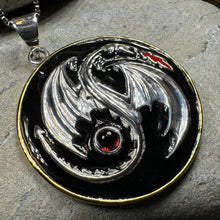 Load image into Gallery viewer, Dragon Yin Yang Necklace