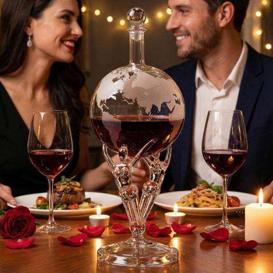 Lovers Crystal Decanter For Wine or Whiskey